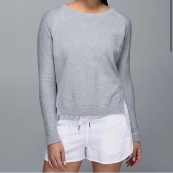 SOLD Lululemon Bhakti Life light grey SOLD - Picture 1 of 5